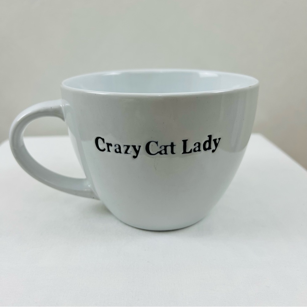 Large Crazy Cat Lady Large Mug - Picture 2 of 7